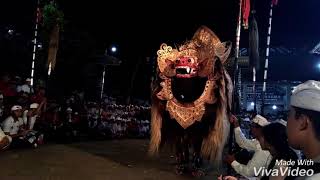 Bapangan Barong Ida Sri Ayu Mas Alit Mesolah