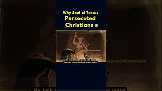 Why Saul Of Tarsus Persecuted Christians 😭🤯😡#Shorts #Youtubeshorts #Catholic #Bible #Fypシ