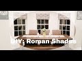 DIY Roman Shades from Mini Blinds