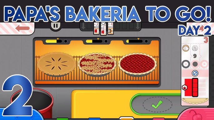 Making what I want in Papa's Bakeria. (And I absolutely hate pie. It's, where to play papa's games