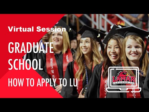 How to apply to Graduate School