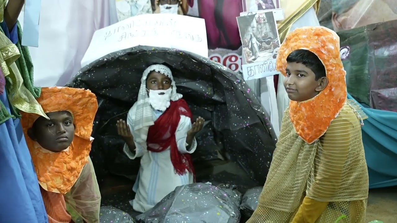 நமது ஆலயத்தில் நடைபெற்ற விவிலிய கண்காட்சி மற்றும் உணவு திருவிழாவின் போது எடுக்கப்பட்ட வீடியோதொகுப்பு
