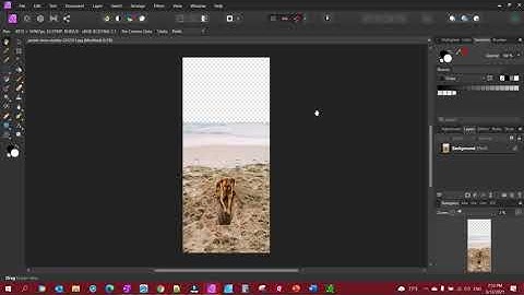 Extend a Background in Affinity Photo