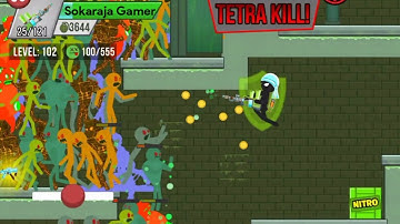 Zombie Habitat Chapter 6 Sewers level 101-103 Stickman Zombie Shooter Android game