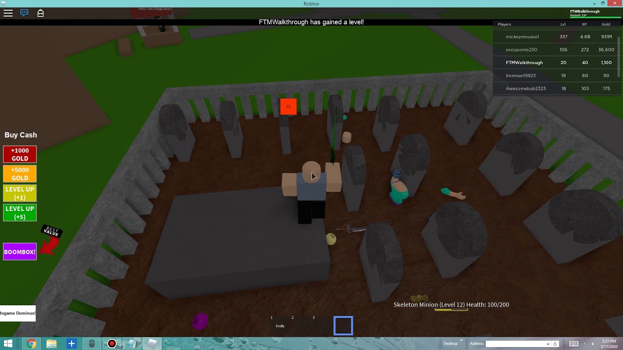 Roblox Walkthrough Fight The Monsters By Parlus No Pay To Win How