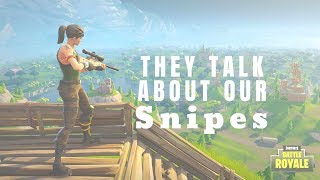They talk about our snipes - Mobile Fortnite- Highlights