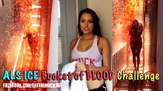 ALS Ice Bucket of Blood EPIC SLOW MOTION