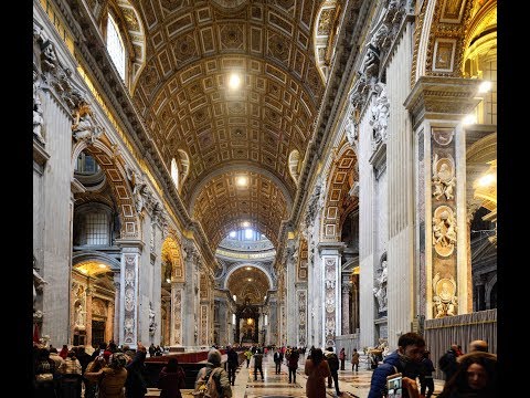 Basilica di San Pietro:  Navata centrale, cupola e abside