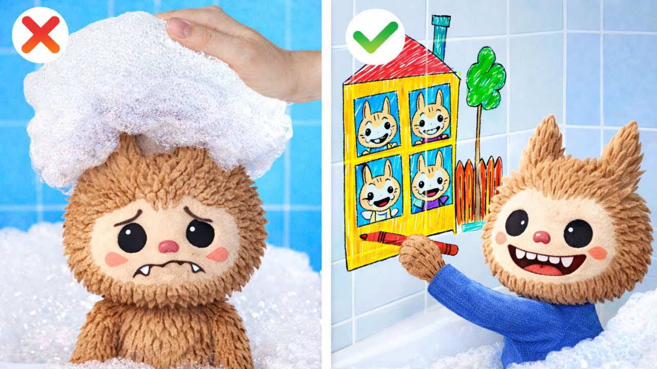 SMART DIY Parenting Hacks with Labubu! Priceless Crafts Every Mom Will Love By 123 GO!