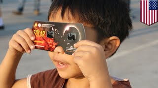 This is how y๐u can safely view next week's solar eclipse - TomoNews
