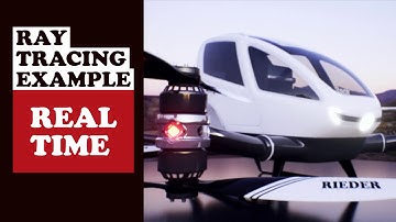 RayTracing Example HDRI Backdrop