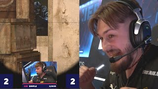 cutest jL's reaction at s1mple's play