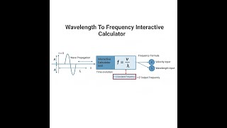 Wavelength To Frequency Interactive Calculator - Instructions Video