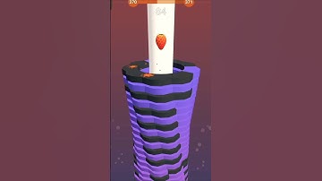 Stackball 3D L-370 #shorts #gaming #ytshorts #stackball #trending