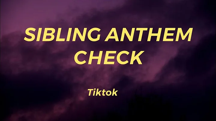 The Skorys - Sibling Anthem Check! (Lyrics)//[Tiktok]