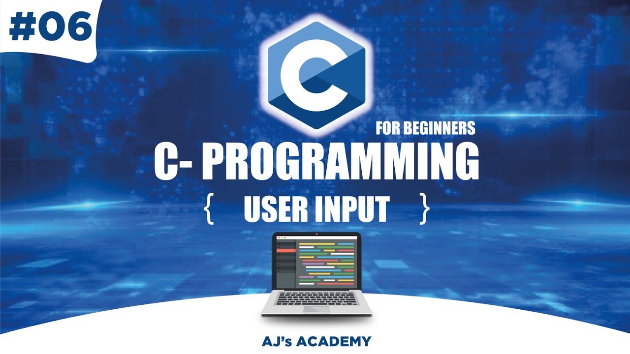 Get input from user in C Programming |User Input | C Programming ...