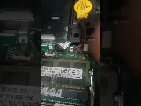 Bios Reset Lenovo Thinkpad laptop #Shorts