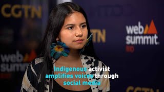 Indigenous activist amplifies voices through social media by CGTN America 181 views 1 day ago 1 minute, 50 seconds
