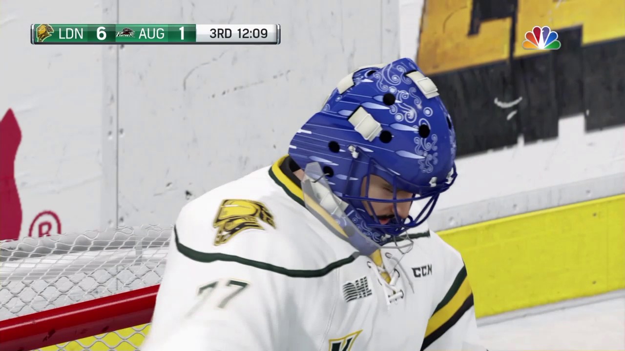 Goalie scores NHL17 YouTube