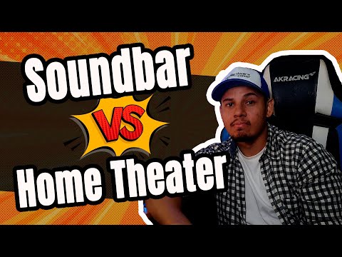 Qual a diferença entre soundbar e home theater?