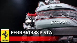 Ferrari 488 Pista - Engine