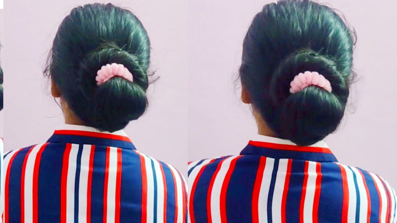 Easy Bun Hair Style | Easy Hair Style|Ramzz Lifestyle