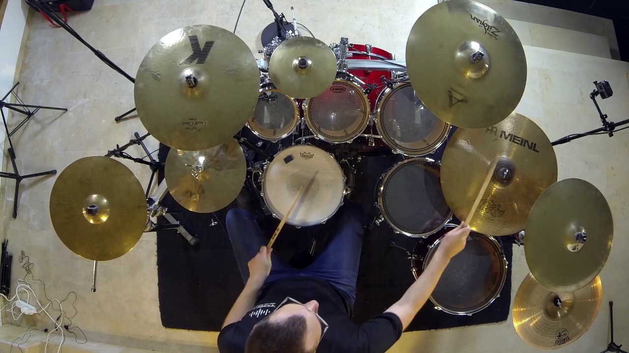 toto - medley live at amsterdam - drum cover