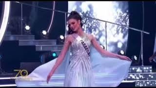 Miss Paraguay Nadia Ferreira Evening Gown | Miss Universe 2021 Preliminary Competition