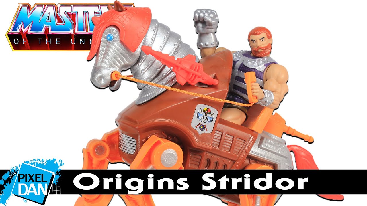 STRIDOR Mechanical Warhorse Action Figure Review | Masters of the