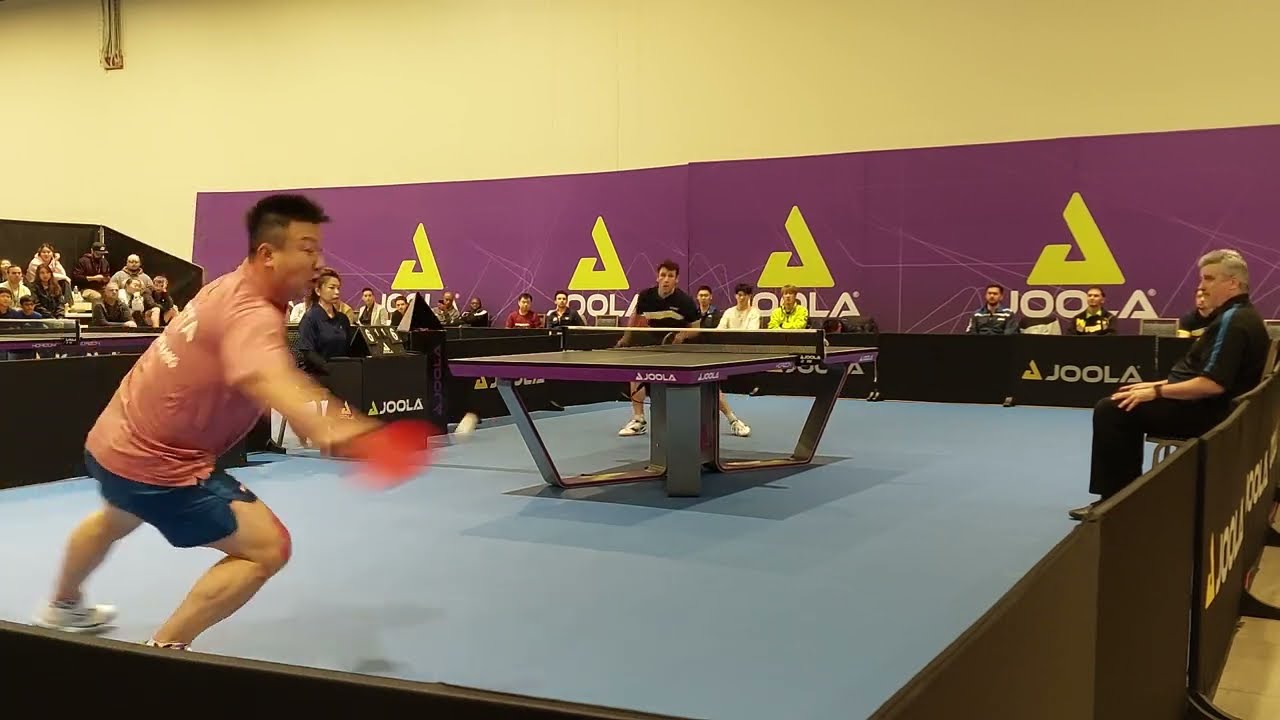 Eugene Wang 2782 vs Enzo Angles 2761 - Div1 Final 1/5 - 2023 JOOLA NA Teams (USATT rating)