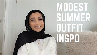 Modest Summer Outfits 2021 Modest Summer Look Book