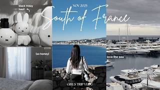 south of france vlog 🌊: 3 cities in 3 days, bites and beaches, shopping!