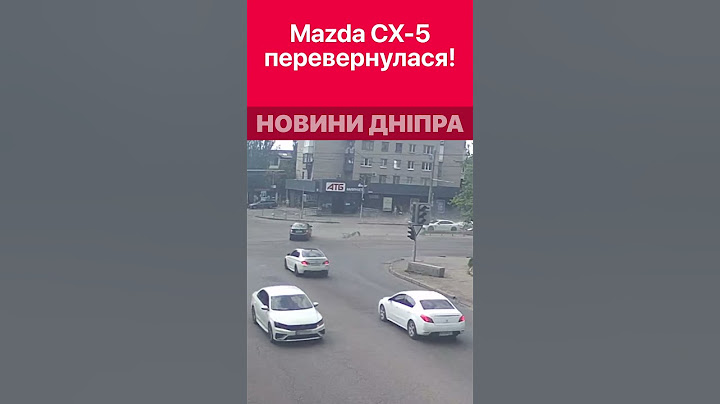 Жорстка ДТП з Mazda у Дніпрі! #дніпроперативний #новини_дніпра #дніпро #дтп2023 #shorts