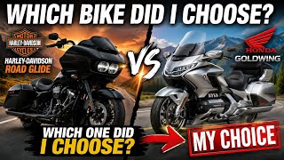 New Bike Reveal! Harley Road Glide or Honda Goldwing