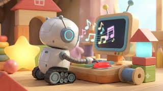 The Little Robot's Toy Treehouse! 🤖🧱 | Cute Cartoon Exploration #robot #toys #cutecartoon #kidsvideo screenshot 3