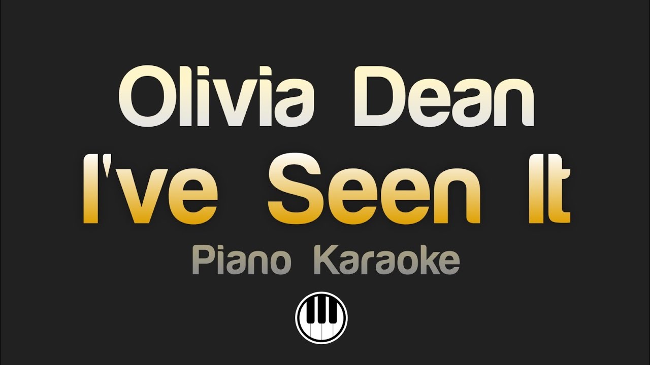Olivia Dean - I've Seen It (Karaoke)