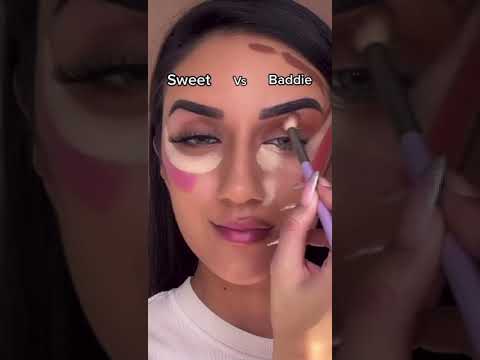 Sweet Vs Baddie Which Do You Prefer Makeup Shorts Makeuptutorial