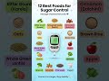 Blood Sugar Control Kaise Kare? 😳 | 12 Best Foods for Diabetes