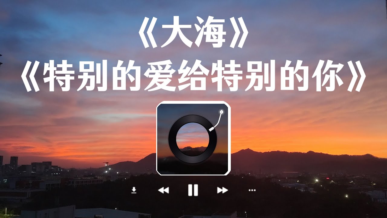 《特别的爱给特别的你》+《大海》大头针翻唱 张雨生/伍思凯 歌曲 【动态歌词lyrics】男高音情歌代表作 中文经典歌