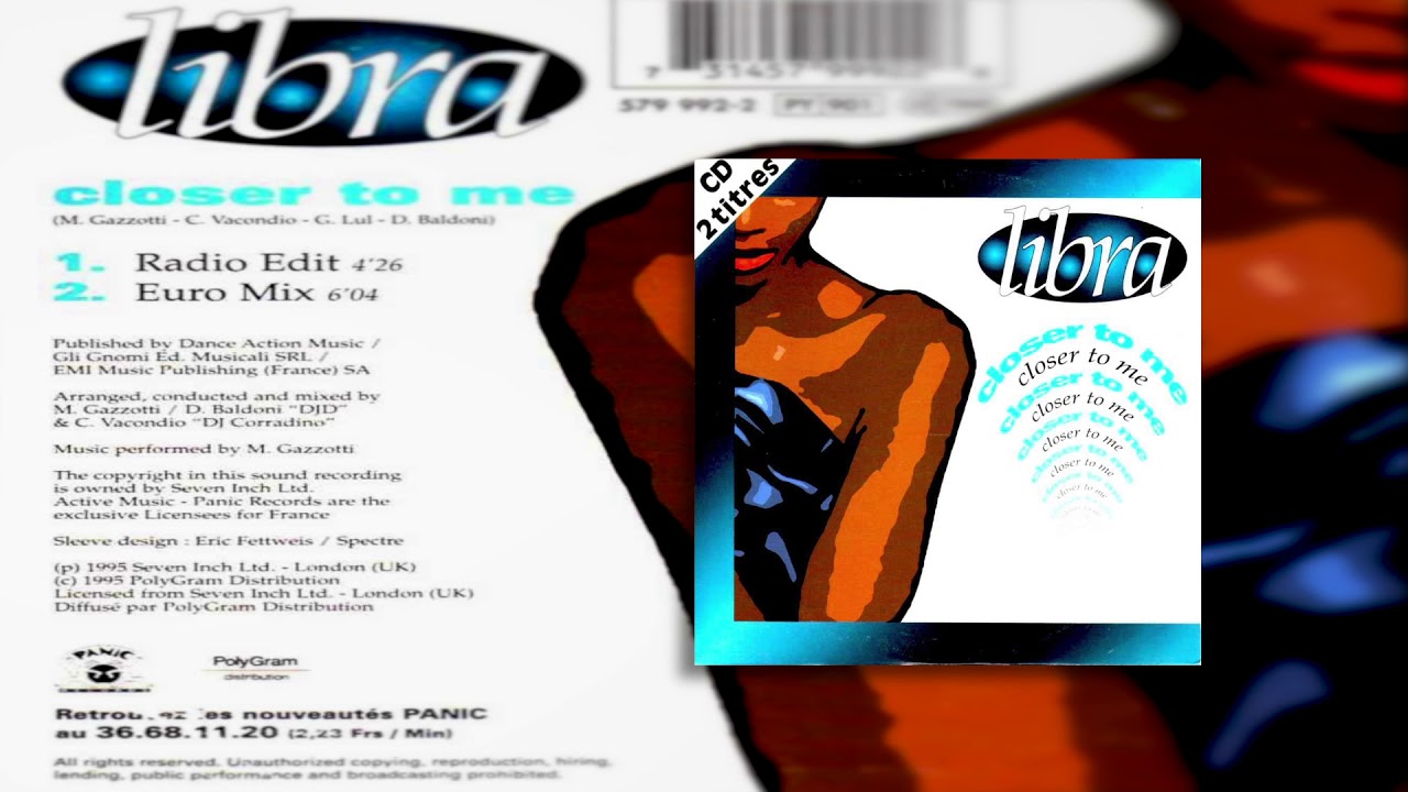 LIBRA | Closer to me (Euro Mix) Performed by Jenny B.