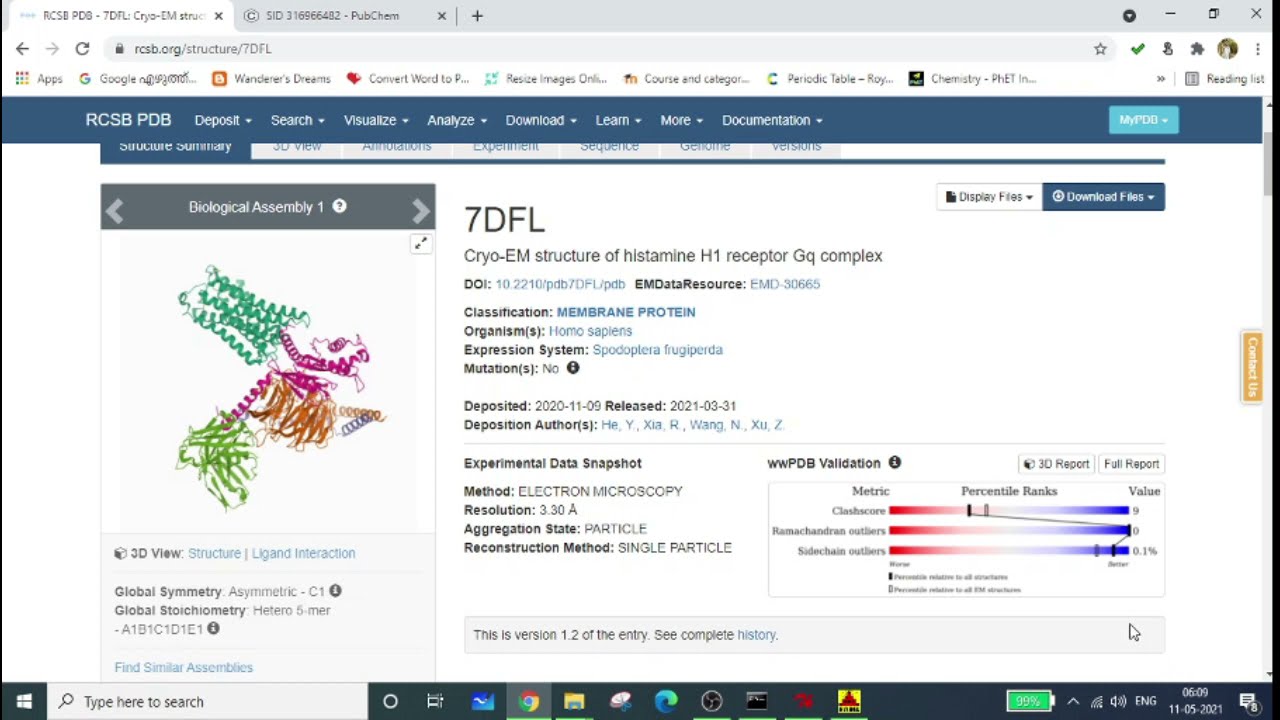 AutoDock Tutorial Part 2. Downloading Protein & Ligand Structures, Conversion to pdb format
