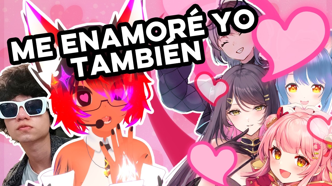 REACCIONA A 😳Le dije PIROPOS a VTUBERS JAPONESAS🌸@elkeyboy