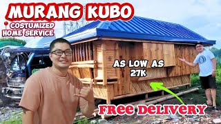 MURANG MODERN BAHAY KUBO | AS LOW AS 27K |  COTTAGES,W/BEDROOM PRESYO AT DESIGN