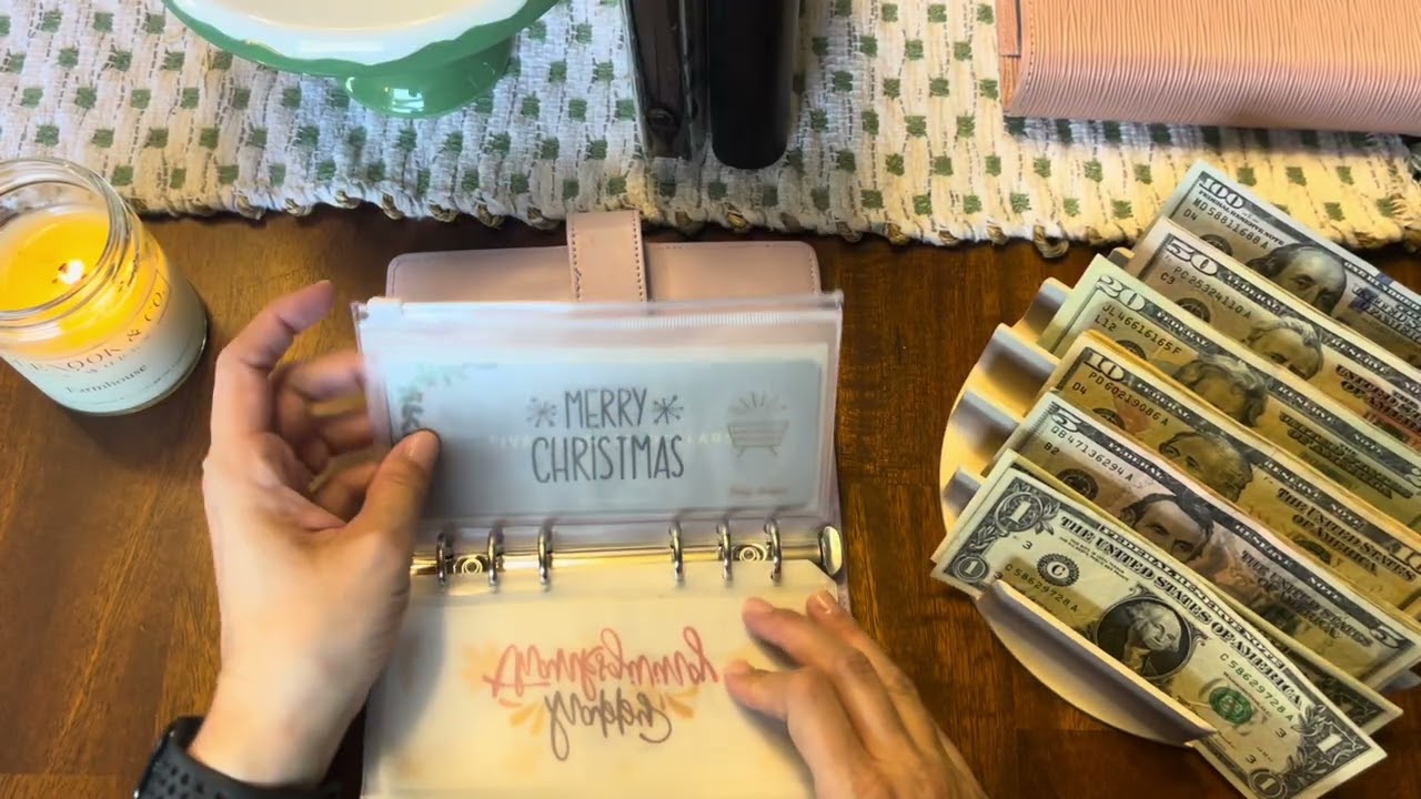 Cash Stuffing $1,020 • Happy Thanksgiving week!