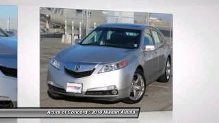 2010 Nissan Altima Concord CA P1901