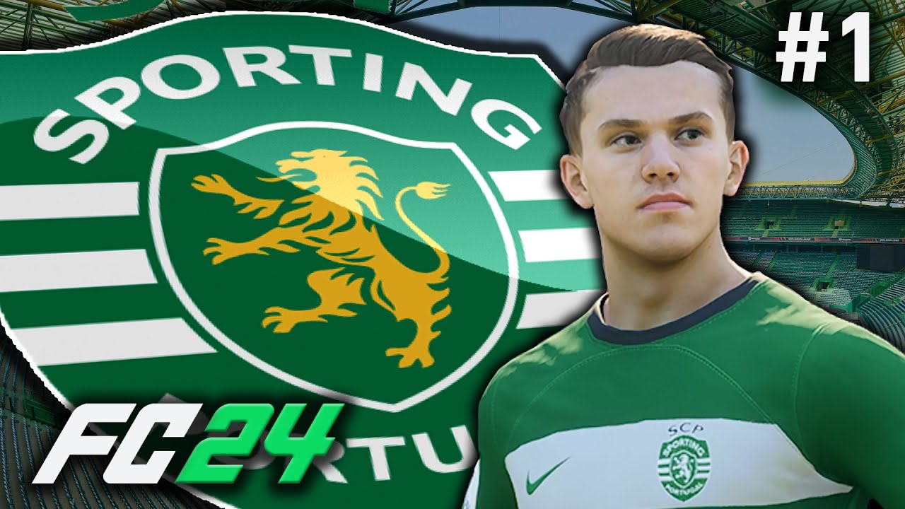 SPORTING MODO CARREIRA #1 - O INÍCIO - FC 24