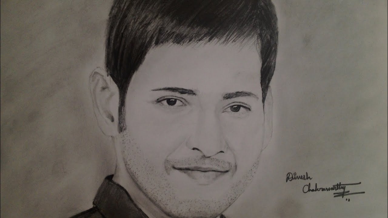 Portrait of Mahesh Babu by DAIA on Stars Portraits