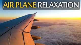 Relaxing Visuals of Air Plane Landing O Hare W Binaural Beats Five Star Meditation