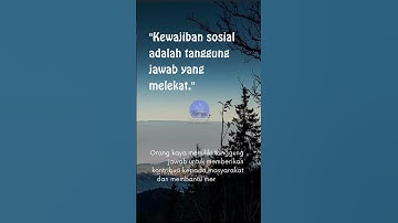 Kewajiban Sosial #shorts #sosial #kewajiban #motivasi