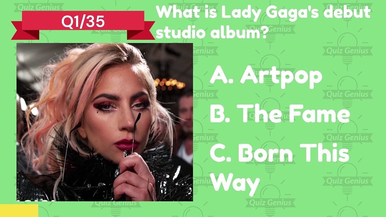 🌟 Ultimate Lady Gaga Quiz | How Well Do You Know Lady Gaga? | Unleash Your Inner Little Monster! 🎤✨